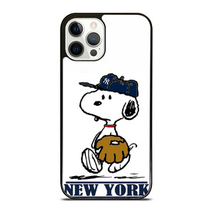 NEW YORK YANKEES SNOOPY iPhone 12 Pro Case NEW YORK YANKEES SNOOPY iPhone 12 Pro Case
