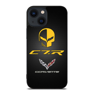 CORVETTE RACING JAKE SKULL iPhone 14 Plus Case