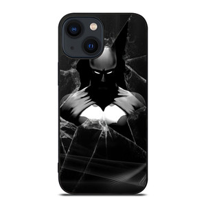 CRACKED OUT GLASS BATMAN THE DARK KNIGHT 3 iPhone 14 Plus Case