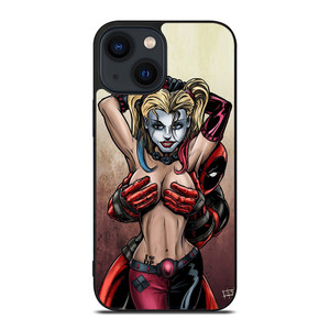 DEADPOOL HARLEY QUINN 3 iPhone 14 Plus Case