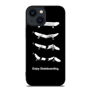 ENJOY SKATEBOARDING iPhone 14 Plus Case ENJOY SKATEBOARDING iPhone 14 Plus Case