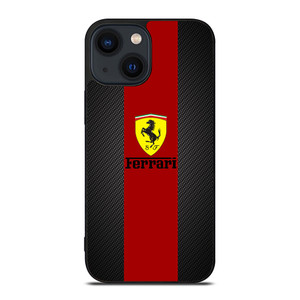 FERRARI LOGO LINE iPhone 14 Plus Case FERRARI LOGO LINE iPhone 14 Plus Case