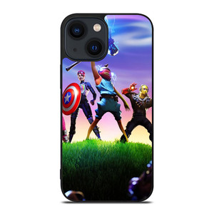 FORTNITE GAME X AVENGERS END GAME iPhone 14 Plus Case FORTNITE GAME X AVENGERS END GAME iPhone 14 Plus Case