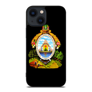 HONDURAS SYMBOL COAT OF ARMS iPhone 14 Plus Case HONDURAS SYMBOL COAT OF ARMS iPhone 14 Plus Case