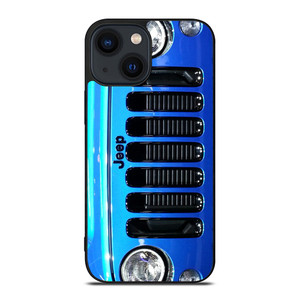 JEEP WRANGLER POLAR FRONT BLUE iPhone 14 Plus Case JEEP WRANGLER POLAR FRONT BLUE iPhone 14 Plus Case