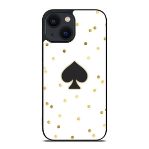 KATE SPADE NEW YORK LOGO GOLD iPhone 14 Plus Case KATE SPADE NEW YORK LOGO GOLD iPhone 14 Plus Case