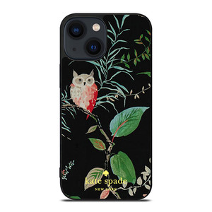 KATE SPADE OWLISH BLACK iPhone 14 Plus Case