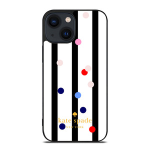 KATE SPADE STRIPE POLKADOTS iPhone 14 Plus Case KATE SPADE STRIPE POLKADOTS iPhone 14 Plus Case