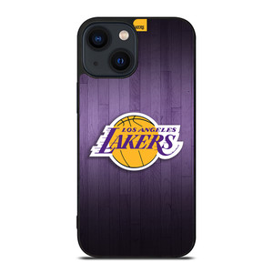 LA LAKERS WOOD DESIGN iPhone 14 Plus Case