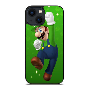 LUIGI SUPER MARIO iPhone 14 Plus Case LUIGI SUPER MARIO iPhone 14 Plus Case