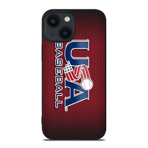 MAJOR BASEBALL LEAGUE LOGO RED iPhone 14 Plus Case