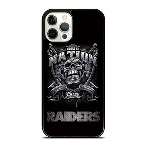 OAKLAND RAIDERS BLACK ONE NATION iPhone 12 Pro Case OAKLAND RAIDERS BLACK ONE NATION iPhone 12 Pro Case