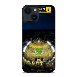 MICHIGAN WOLVERINES STADIUM iPhone 14 Plus Case MICHIGAN WOLVERINES STADIUM iPhone 14 Plus Case