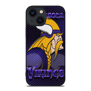 MINNESOTA VIKINGS FOOTBALL LOGO iPhone 14 Plus Case