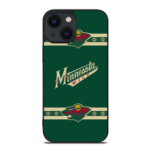 MINNESOTA WILD LOGO iPhone 14 Plus Case MINNESOTA WILD LOGO iPhone 14 Plus Case