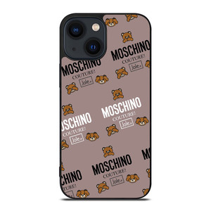 MOSCHINO COUTURE LOGO iPhone 14 Plus Case MOSCHINO COUTURE LOGO iPhone 14 Plus Case