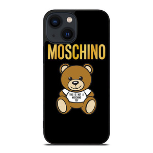 MOSCHINO TEDDY BEAR CUTE iPhone 14 Plus Case MOSCHINO TEDDY BEAR CUTE iPhone 14 Plus Case