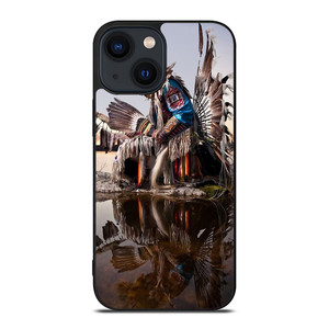 NATIVE AMERICAN INDIAN FEATHERS iPhone 14 Plus Case