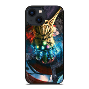 NEW AVENGER INFINITY THANOS HAND iPhone 14 Plus Case NEW AVENGER INFINITY THANOS HAND iPhone 14 Plus Case