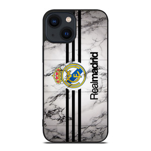 NEW REAL MADRID MARBLE LOGO iPhone 14 Plus Case
