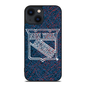 NEW YORK RANGERS ABSTRACT iPhone 14 Plus Case NEW YORK RANGERS ABSTRACT iPhone 14 Plus Case
