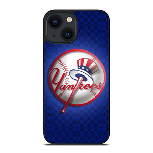 NEW YORK YANKEES RETRO LOGO iPhone 14 Plus Case NEW YORK YANKEES RETRO LOGO iPhone 14 Plus Case