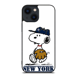 NEW YORK YANKEES SNOOPY iPhone 14 Plus Case