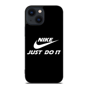 NIKE JUST DO IT BLACK iPhone 14 Plus Case