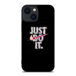 NIKE JUST DO IT COLORFUL ARTWORK iPhone 14 Plus Case NIKE JUST DO IT COLORFUL ARTWORK iPhone 14 Plus Case