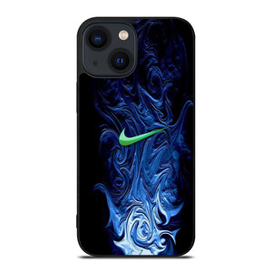 NIKE LOGO BLUE LIQUID iPhone 14 Plus Case