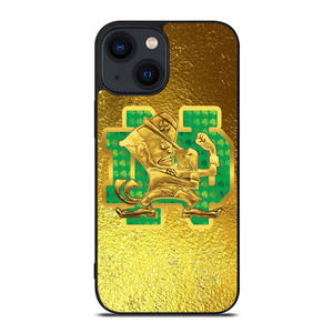 NOTRE DAME FIGHTING IRISH GOLD iPhone 14 Plus Case