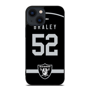 OAKLAND RAIDERS BRALEY iPhone 14 Plus Case