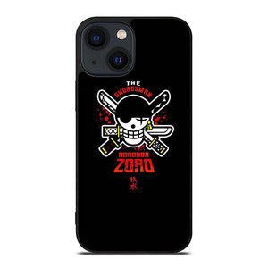ONE PIECE RORONOR ZORO MASKOT iPhone 14 Plus Case ONE PIECE RORONOR ZORO MASKOT iPhone 14 Plus Case