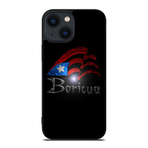 PUERTO RICO FLAG BORICUA iPhone 14 Plus Case PUERTO RICO FLAG BORICUA iPhone 14 Plus Case