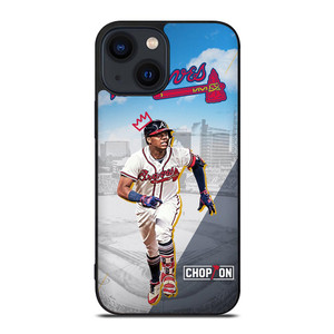 RONALD ACUNA JR ATLANTA BRAVES iPhone 14 Plus Case RONALD ACUNA JR ATLANTA BRAVES iPhone 14 Plus Case