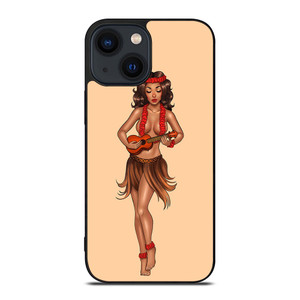 SAILOR JERRY S HULA GIRL iPhone 14 Plus Case SAILOR JERRY S HULA GIRL iPhone 14 Plus Case