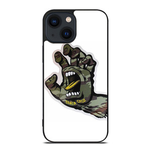 SANTA CRUZ CAMO SKATEBOARD iPhone 14 Plus Case
