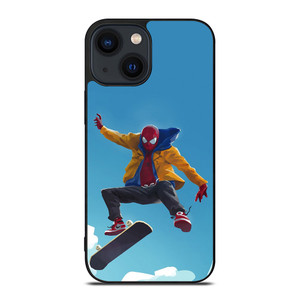 SPIDERMAN SKATE ON THE SKY iPhone 14 Plus Case SPIDERMAN SKATE ON THE SKY iPhone 14 Plus Case