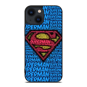 SUPERMAN LOGO ART iPhone 14 Plus Case SUPERMAN LOGO ART iPhone 14 Plus Case