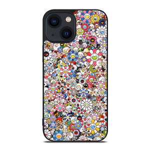 TAKASHI MURAKAMI SKULL iPhone 14 Plus Case TAKASHI MURAKAMI SKULL iPhone 14 Plus Case
