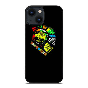THE DOCTOR HELMET VALENTINO ROSSI iPhone 14 Plus Case THE DOCTOR HELMET VALENTINO ROSSI iPhone 14 Plus Case