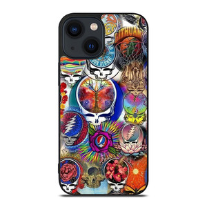 THE GRATEFUL DEAD LOGO iPhone 14 Plus Case THE GRATEFUL DEAD LOGO iPhone 14 Plus Case