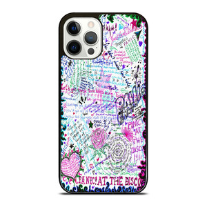 PANIC AT THE DISCO BY SAMARA BLACK iPhone 12 Pro Case PANIC AT THE DISCO BY SAMARA BLACK iPhone 12 Pro Case