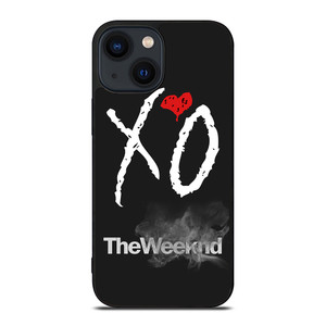 THE WEEKND XO LOGO iPhone 14 Plus Case THE WEEKND XO LOGO iPhone 14 Plus Case
