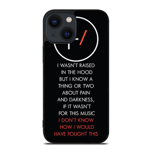 TWENTY ONE PILOTS LYRIC iPhone 14 Plus Case TWENTY ONE PILOTS LYRIC iPhone 14 Plus Case