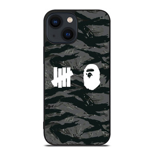 UNDEFEATED BAPE LOGO CAMO iPhone 14 Plus Case UNDEFEATED BAPE LOGO CAMO iPhone 14 Plus Case
