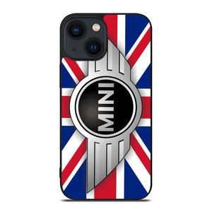 UNION JACK BLUE MINI COPER LOGO iPhone 14 Plus Case