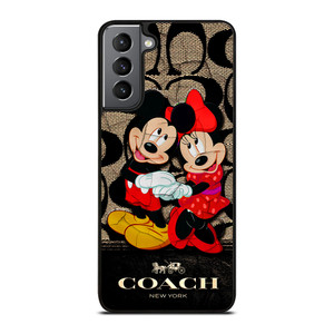 MICKEY MINNIE MOUSE COACH Samsung Galaxy S21 Plus Case MICKEY MINNIE MOUSE COACH Samsung Galaxy S21 Plus Case