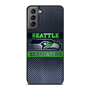 SEATTLE SEAHAWKS METAL LOGO Samsung Galaxy S21 Plus Case SEATTLE SEAHAWKS METAL LOGO Samsung Galaxy S21 Plus Case