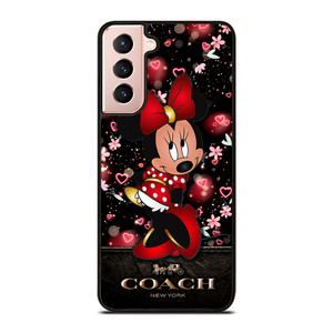 MINNIE MOUSE COACH FLOWERS Samsung Galaxy S21 Case MINNIE MOUSE COACH FLOWERS Samsung Galaxy S21 Case